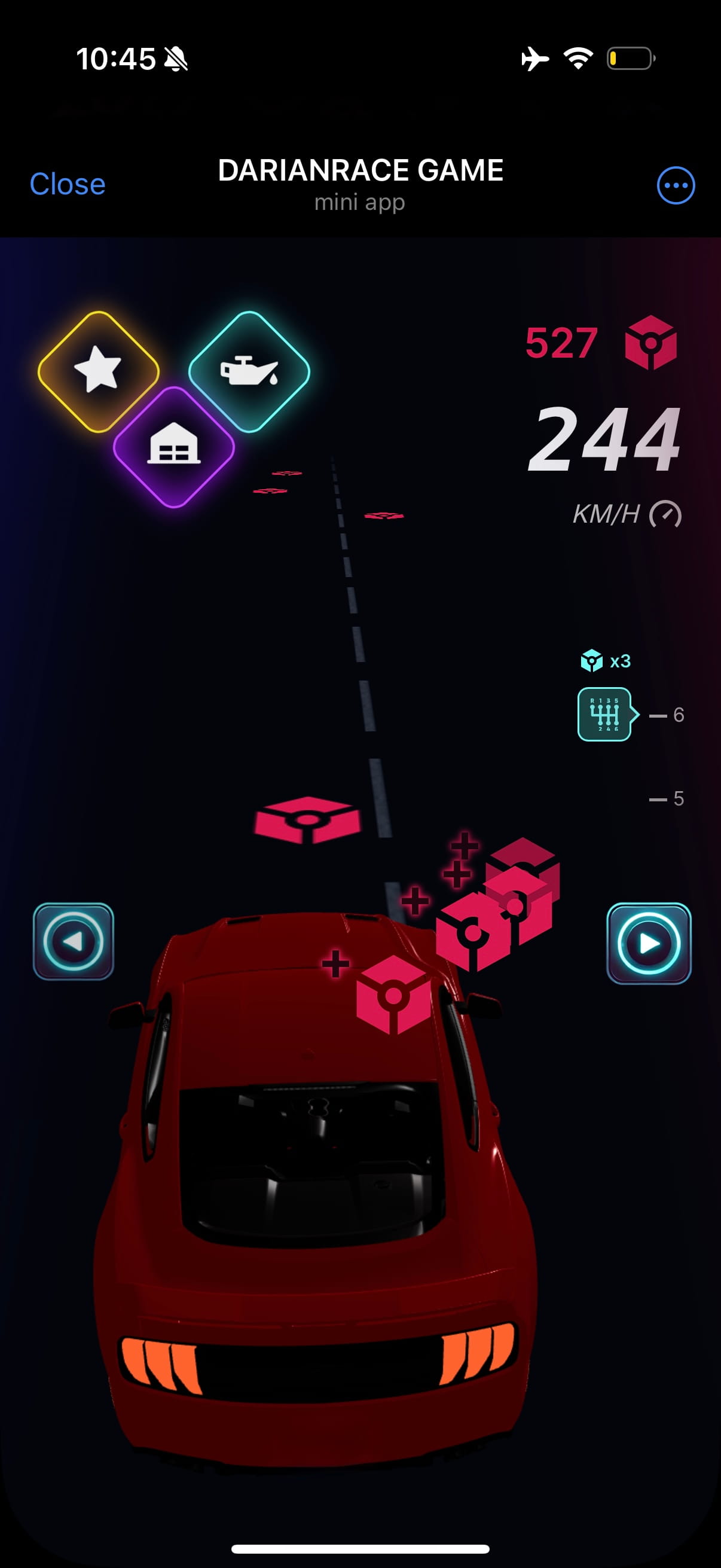 DarianRace screen 2