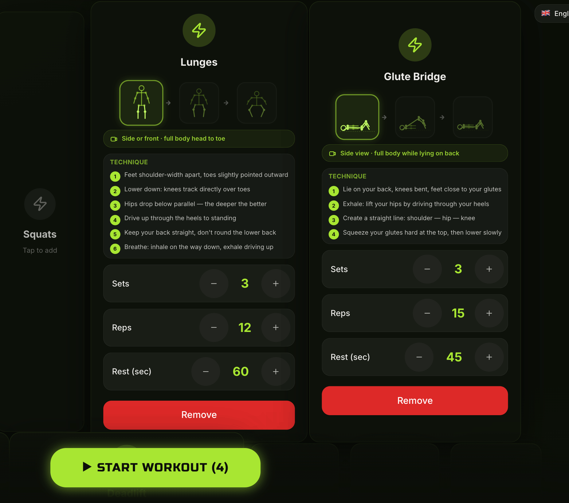 GymFlow screen 2